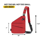 Anti-Theft Travel Bag – Hidden Zippers and Front-Facing Security