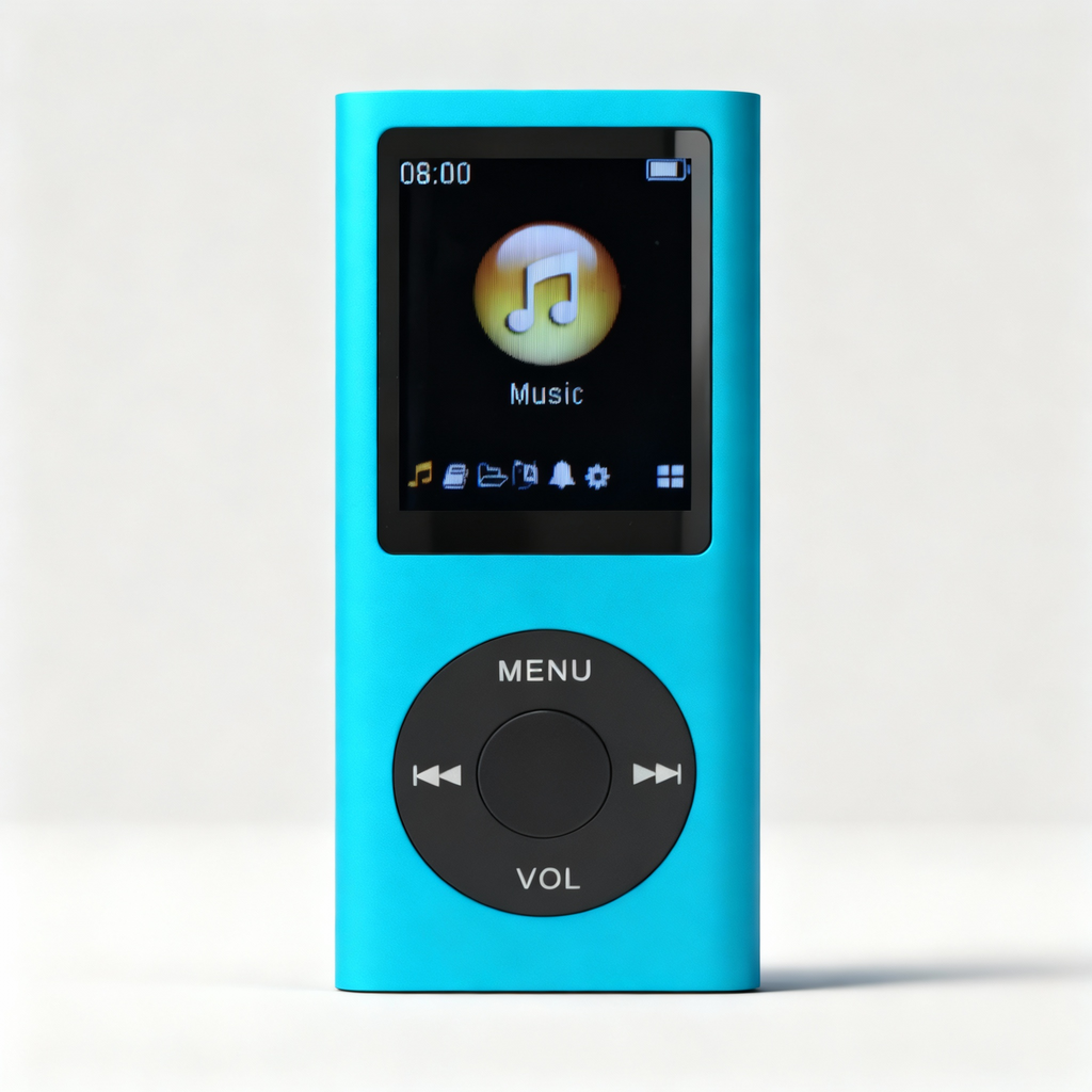 مشغل موسيقى ريترو – مشغل MP3 بسعة 64 جيجابايت وتصميم كلاسيكي مدمج