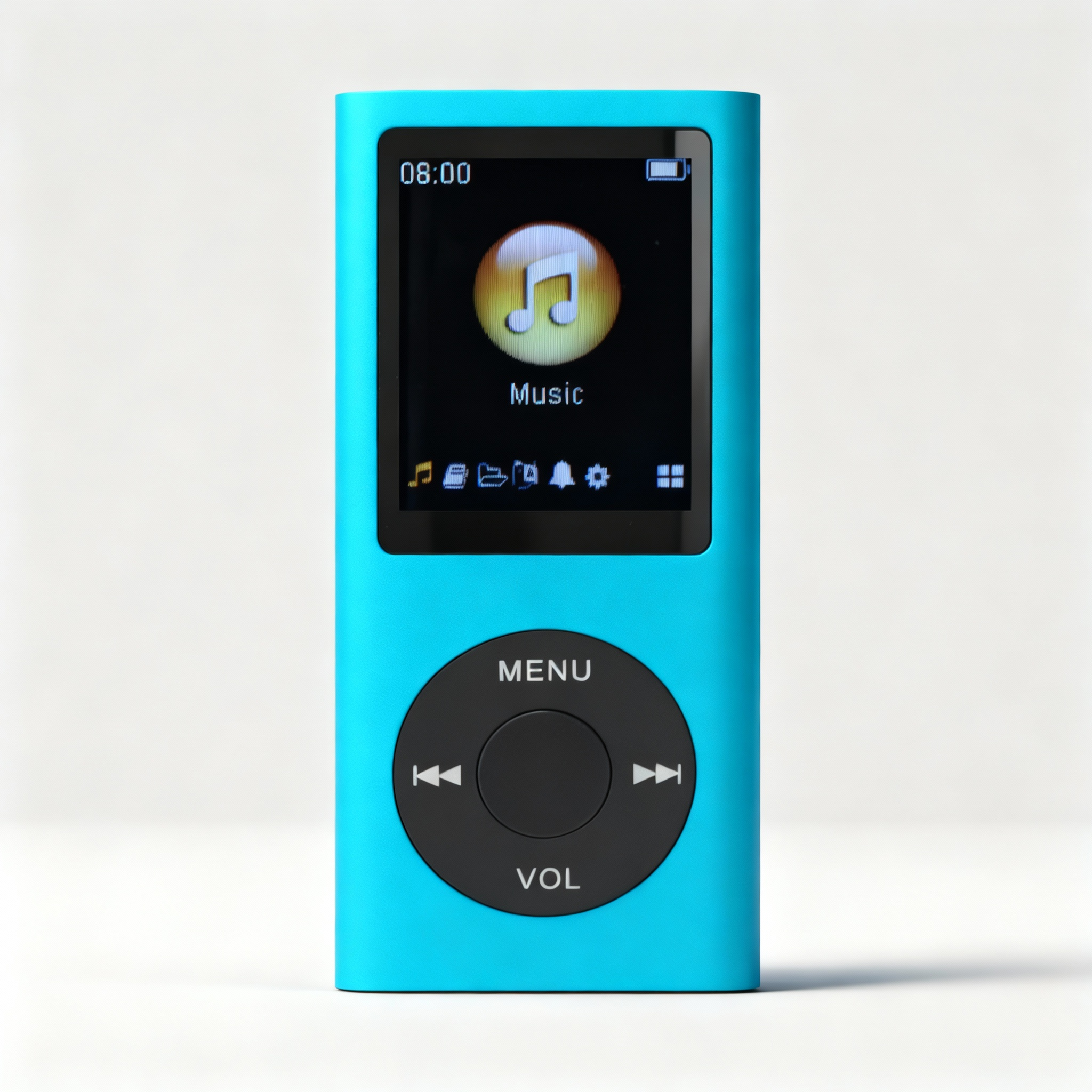 مشغل موسيقى ريترو – مشغل MP3 بسعة 64 جيجابايت وتصميم كلاسيكي مدمج