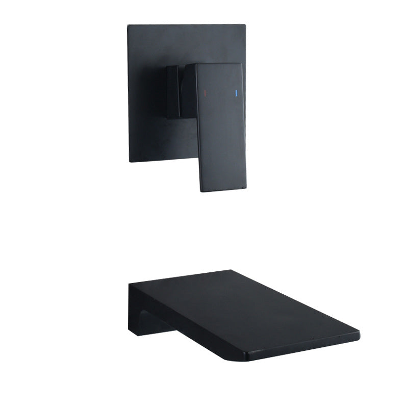 Cascade | Wall-Mounted Single-Handle Waterfall Bathroom Faucet | Petprovac