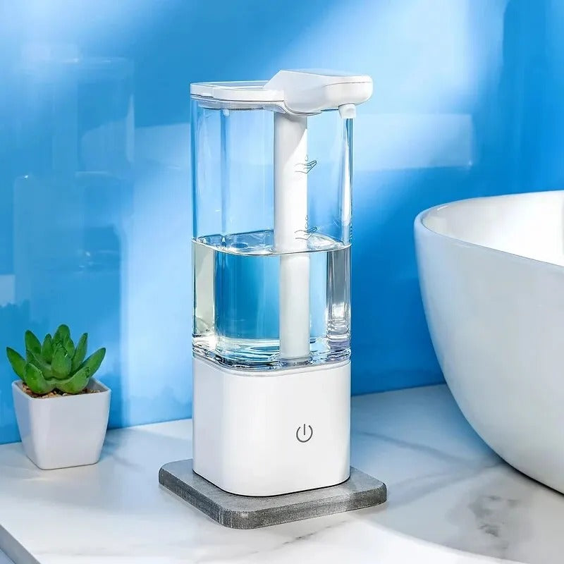 Dispensador de jabón para el hogar sin contacto con sensor de movimiento para manos limpias