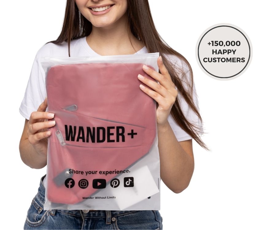Anti-Theft Travel Bag – Hidden Zippers and Front-Facing Security