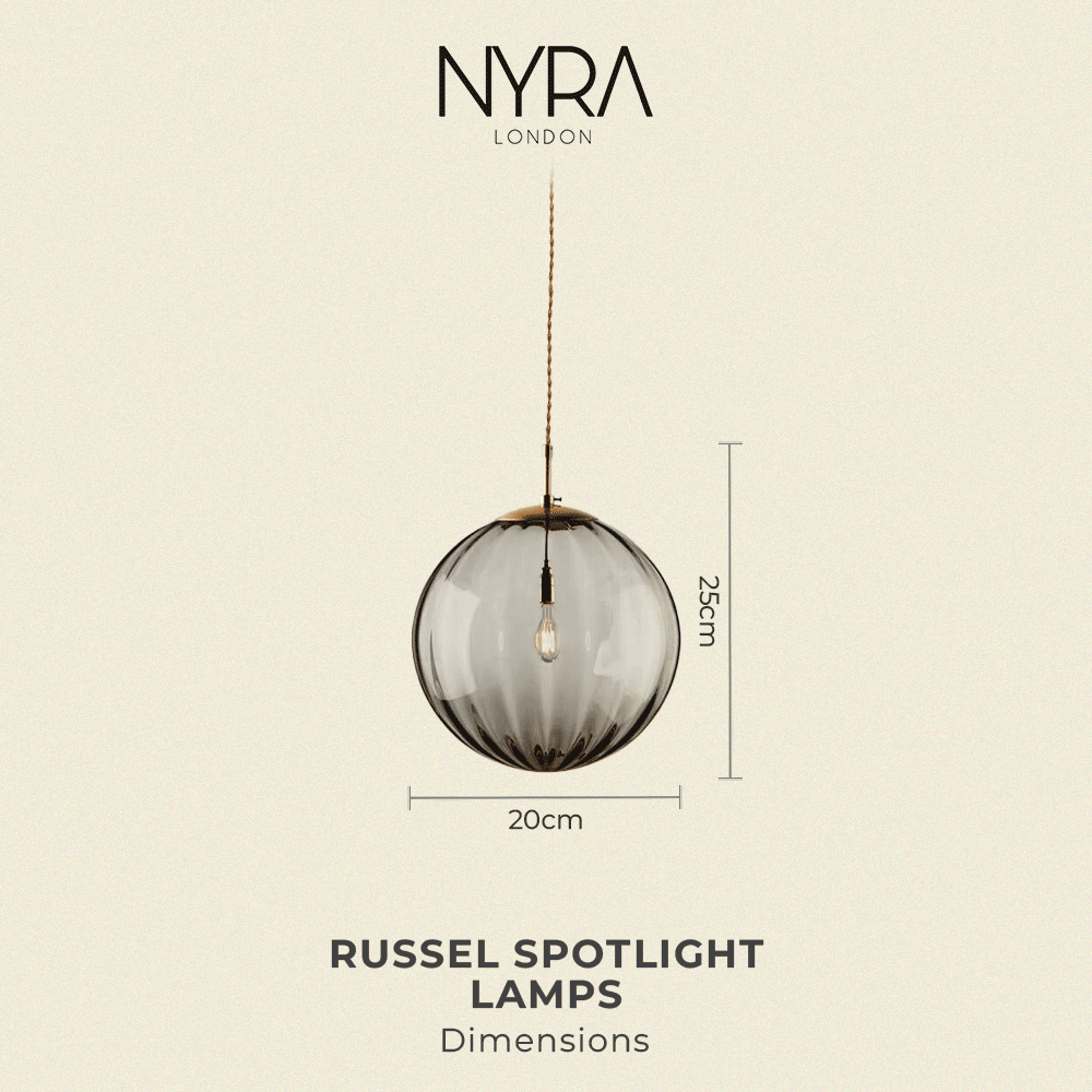 Lampade a sospensione in vetro Lumera