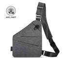 Anti-Theft Travel Bag – Hidden Zippers and Front-Facing Security