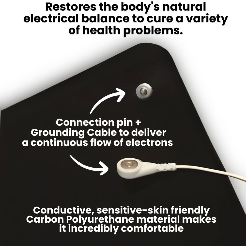 Conductive Earthing Mat for Daily Grounding, Relaxation & Wellness Support