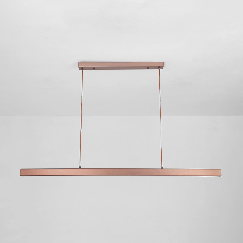 Lámpara de techo moderna NovaLux con acrílico y metal para sala de estar