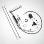 Alyra enkelt-huls udtræksarmatur med temperaturvisning | Petprovac