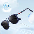 Retro Polarized Sunglasses With Lightweight Frames For Outdoor Enthusiasts