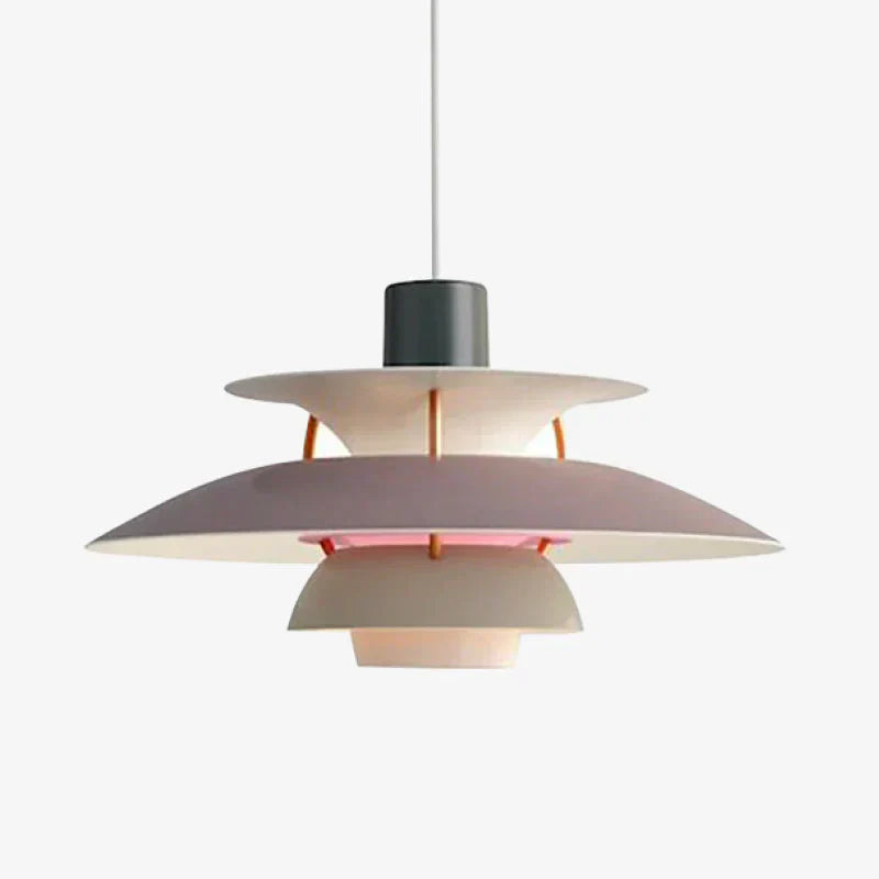 Liora Morandi Moderne LED Hängeleuchte mit Schirm Stilvoll