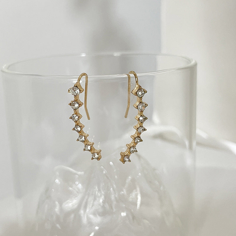 Lunara syv stjerners diamantøredobber