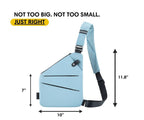 Anti-Theft Travel Bag – Hidden Zippers and Front-Facing Security