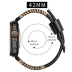 Hand-Sewn Leather Band for Apple Watch