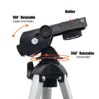 Professional Astronomical Telescope 70mm Aperture, 300mm Focal Length With Easy Setup For Stargazing And Nature