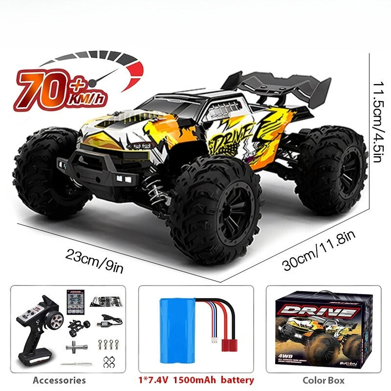 StormRift 1:16 Skala Zdalnie Sterowana Ciężarówka 4x4 Off-Road z Pilotem i LED