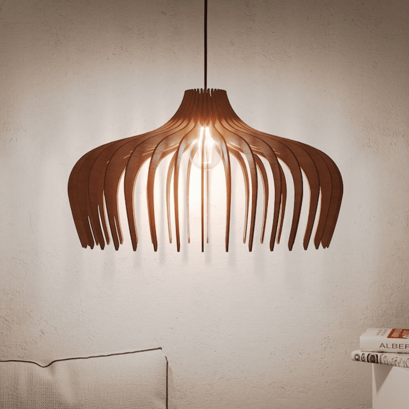 Rowan | Holz-Kronleuchter