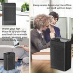 リモコン付き携帯用自己制御式ファンヒーター 温度調節可能