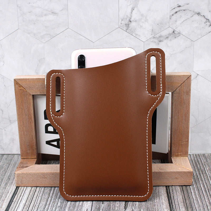 Retro Short Phone Case Belt Pouch