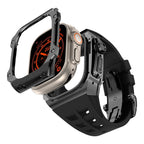 Ardent Series Obsidian Guard Roestvrijstalen Behuizing voor Apple Watch Ultra | Petprovac