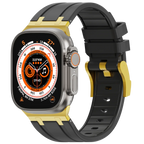 Deluxe Aurion Metal Head Silicone Band for Apple Watch | Petprovac