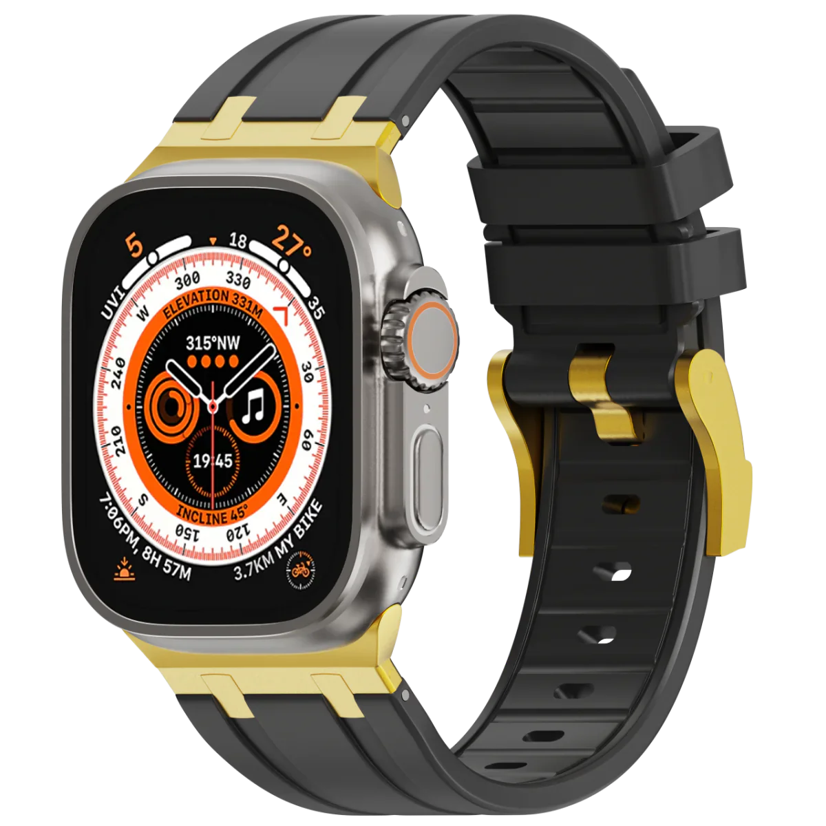 Deluxe Aurion metallhuvud silikonband för Apple Watch | Petprovac