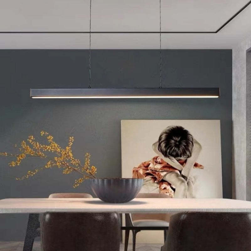 Lámpara de techo moderna NovaLux con acrílico y metal para sala de estar