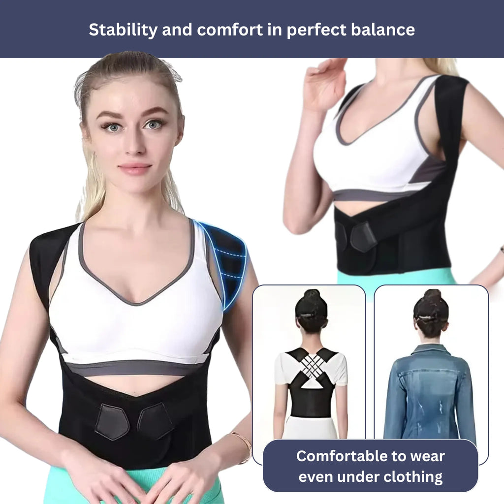 Adjustable Back Support Posture Corrector For Confidence