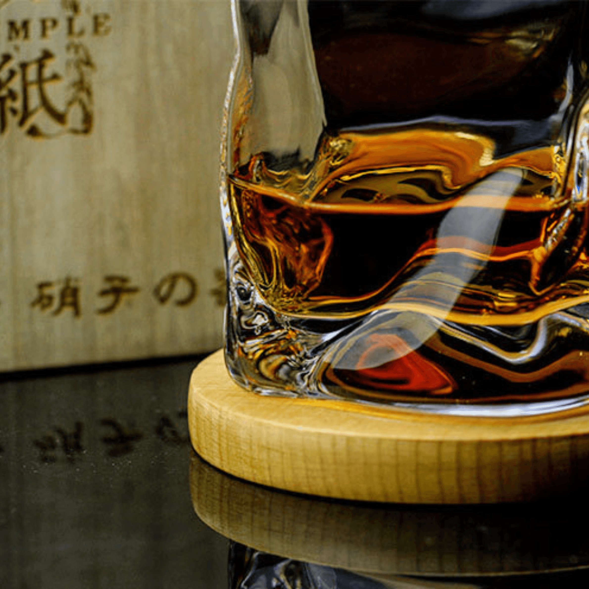 Bicchiere da whisky Astra Kiriko Crumple Artigianato Edo