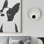 LunaSphere-seinävalaisin moderni pallomainen valo huoneisiin