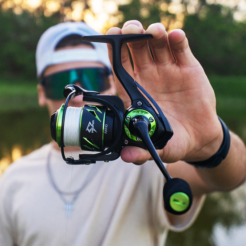 بروباك فيبر إكس بكرة صيد الجليد، نسبة التروس 5.2:1 بكرة صيد دوارة عالية السرعة الحجم 500 1000