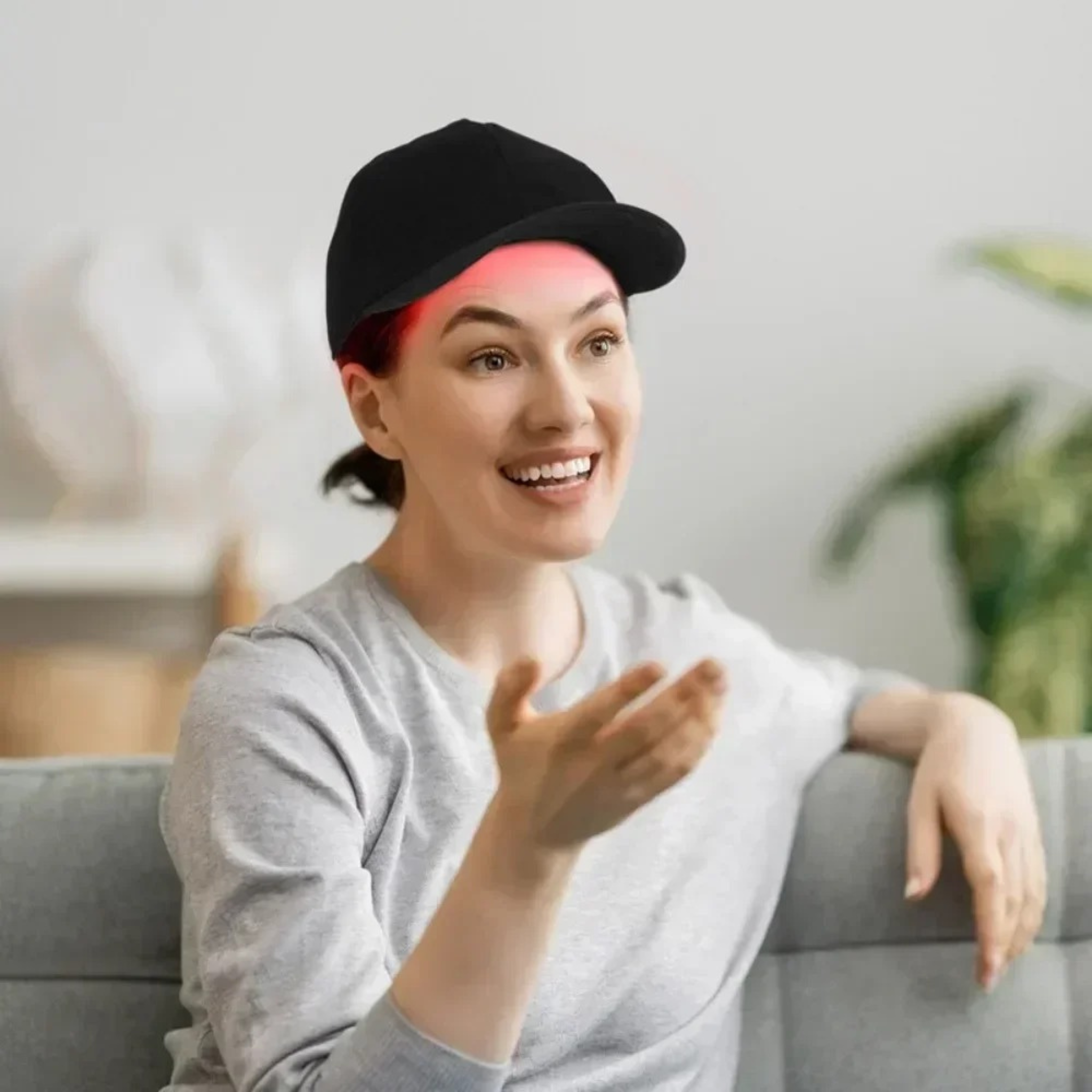 Home Laser Cap For Hair Growth With Red And Infrared Light
