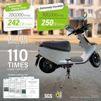 SummitTrail ülőrúddal ellátott túrabot beépített üléssel