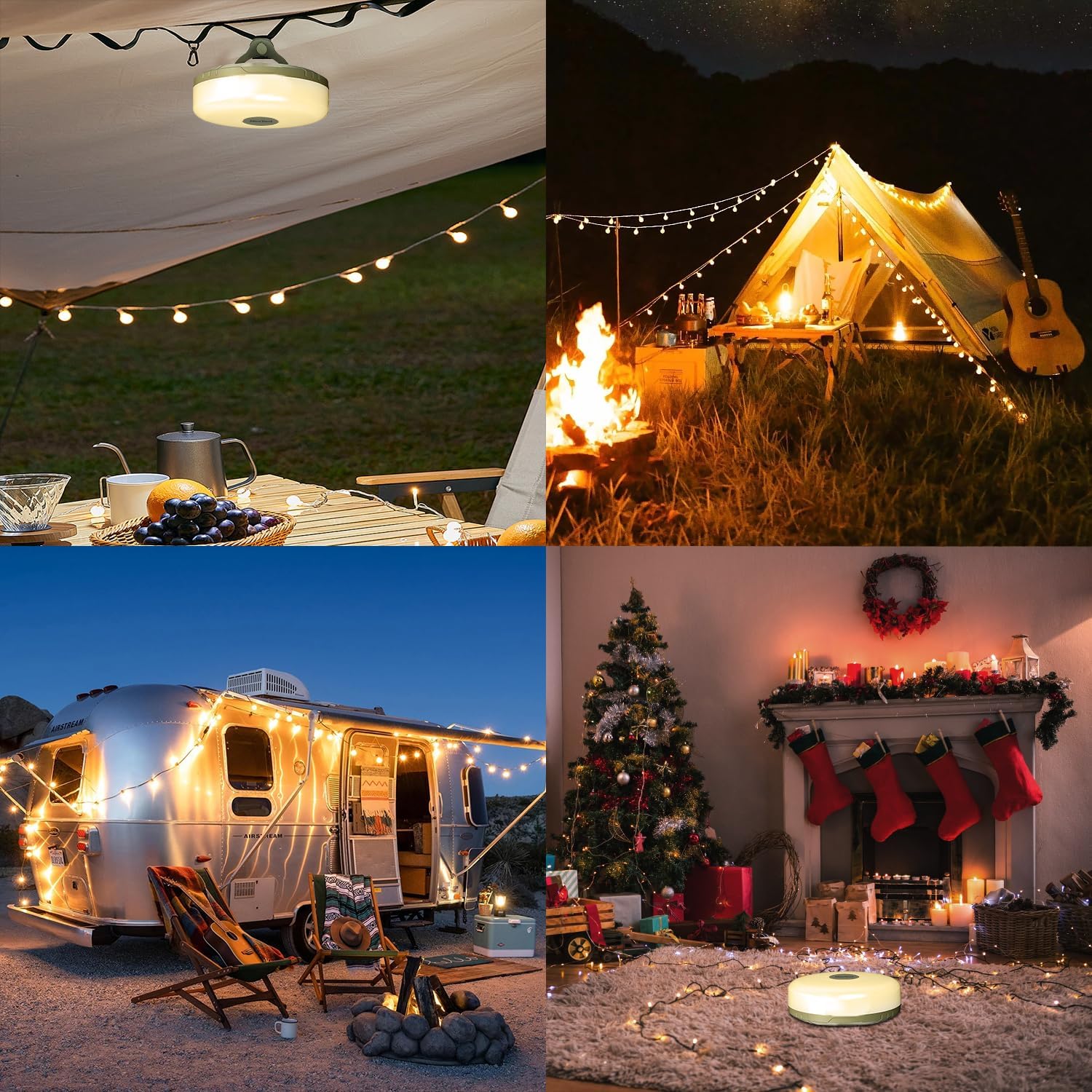 Lanterna da campeggio versatile per esterni con otto modalità di illuminazione