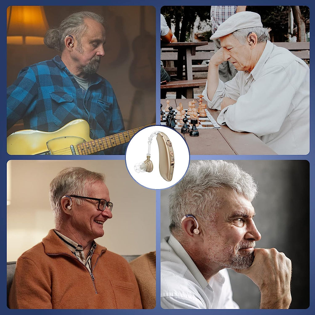 LumaHear Pro In-Ear høreapparater genopladelige med støjreduktion