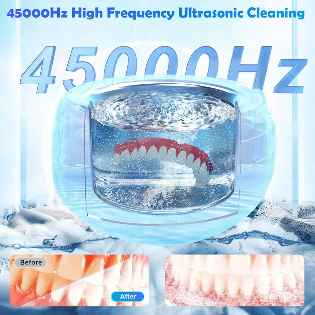 VivaGlow UV Ultrasonic Cleaner With Sanitizing Lights