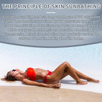 At-Home UV Tanning Lamp for Full Body and Targeted Sun-Like Skin Care