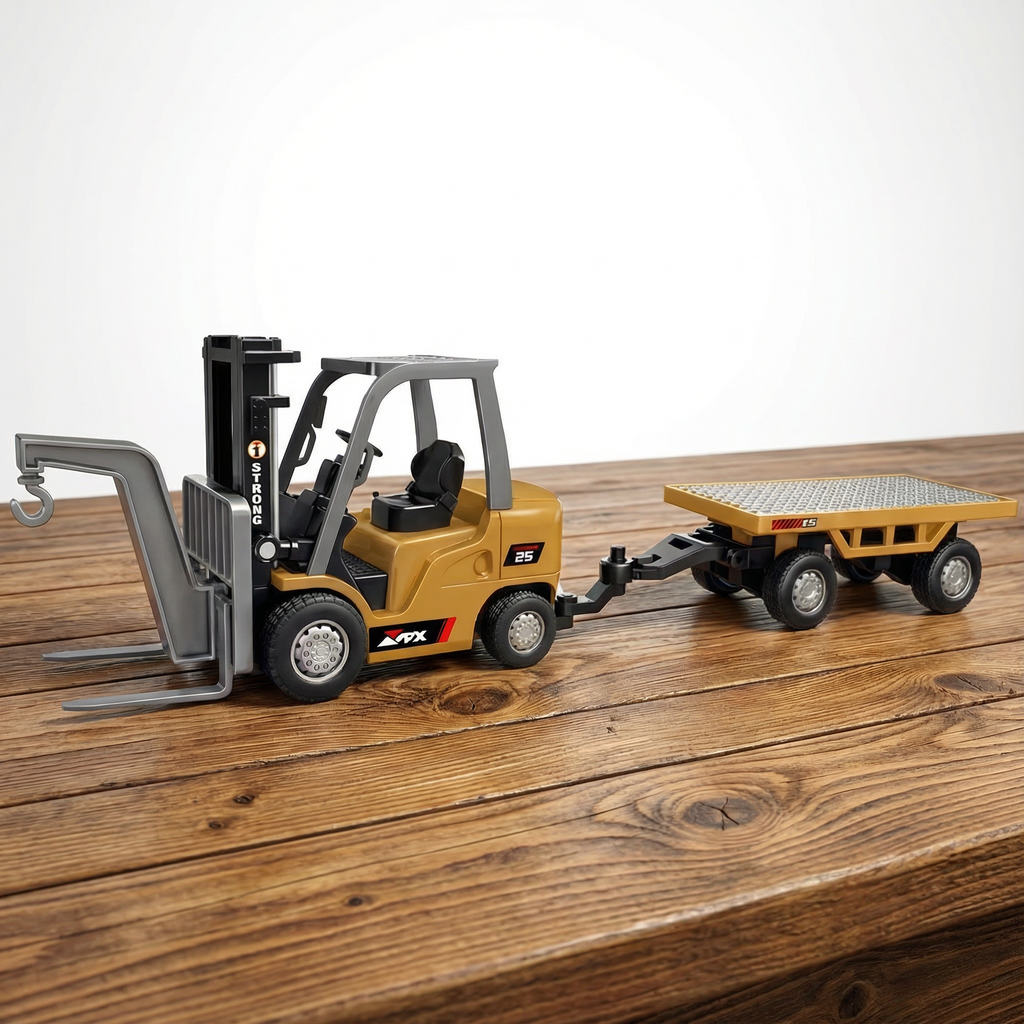 Premium Metal Remote Control Construction Vehicle for Realistic Operation and Precision Play