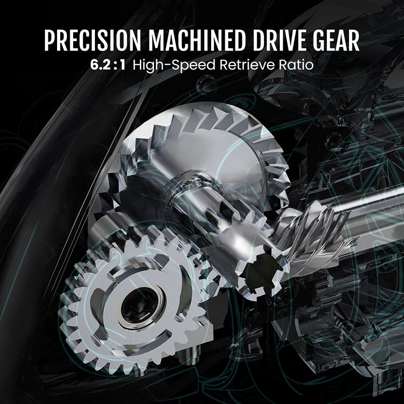 بكرات صيد بتبروفاك كربون بريزم فائقة الخفة للدوران