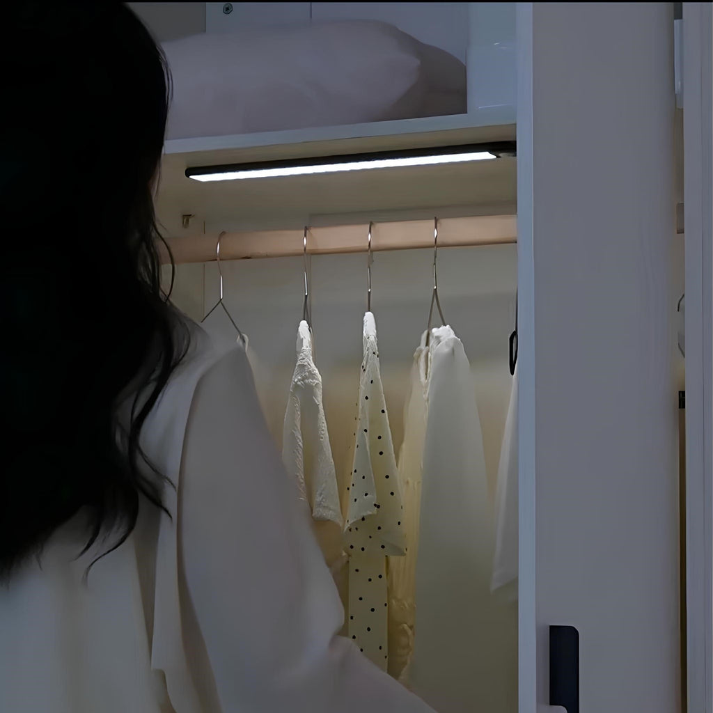 Motion Activated Wireless LED Closet Light For Under Cabinet Use