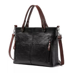 NordVine Handmade Leather Bag With Nordic Vintage Design