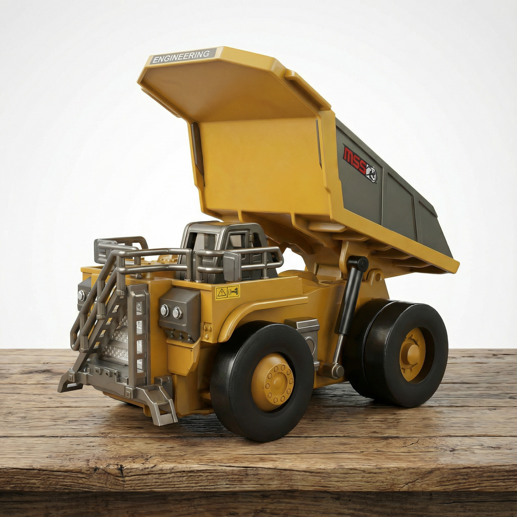 Premium Metal Remote Control Construction Vehicle for Realistic Operation and Precision Play