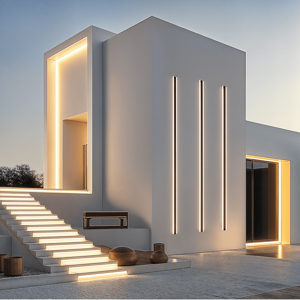 Udendørs LED Væglampe