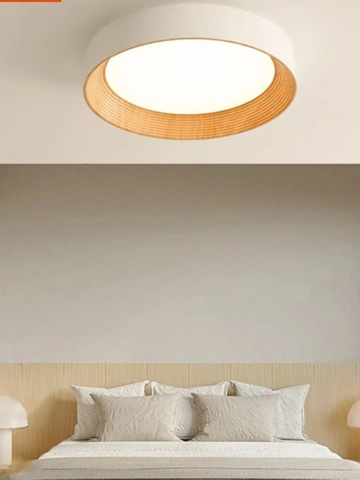 Aurea Lux moderne taklampe med akrylskjerm for lyse interiører