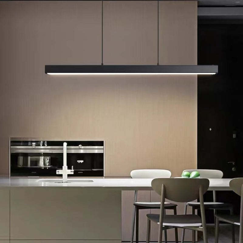 Lámpara de techo moderna NovaLux con acrílico y metal para sala de estar