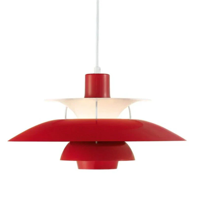 Veralume Modern Colorful Shade LED Pendant Light Fixture