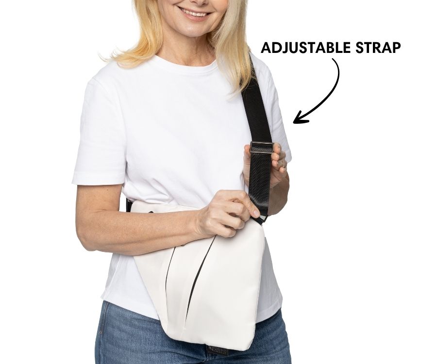 Anti-Theft Travel Bag – Hidden Zippers and Front-Facing Security