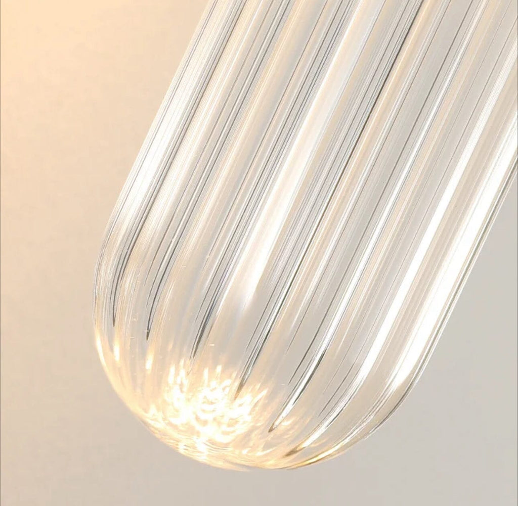 Lampada da terra in vetro Nova Eleganza dell'illuminazione domestica moderna nordica