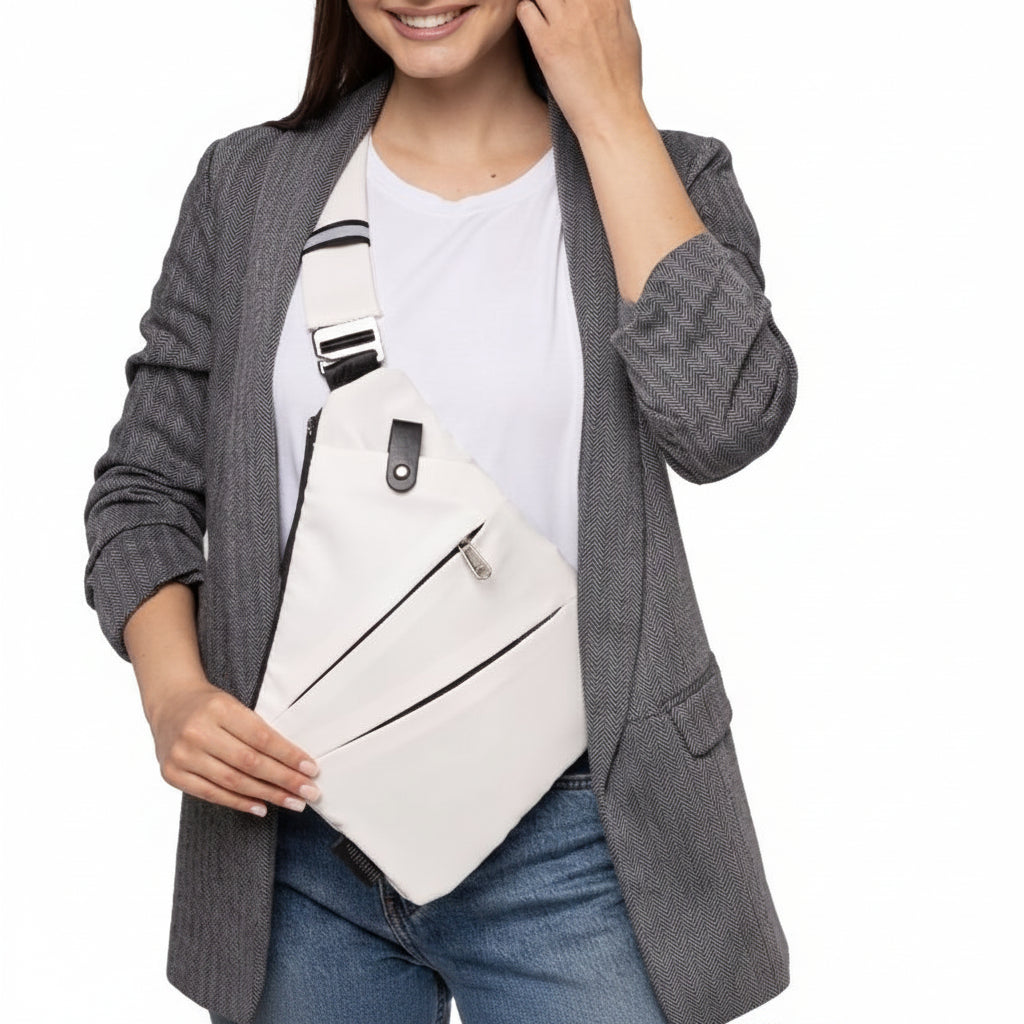 Anti-Theft Travel Bag – Hidden Zippers and Front-Facing Security