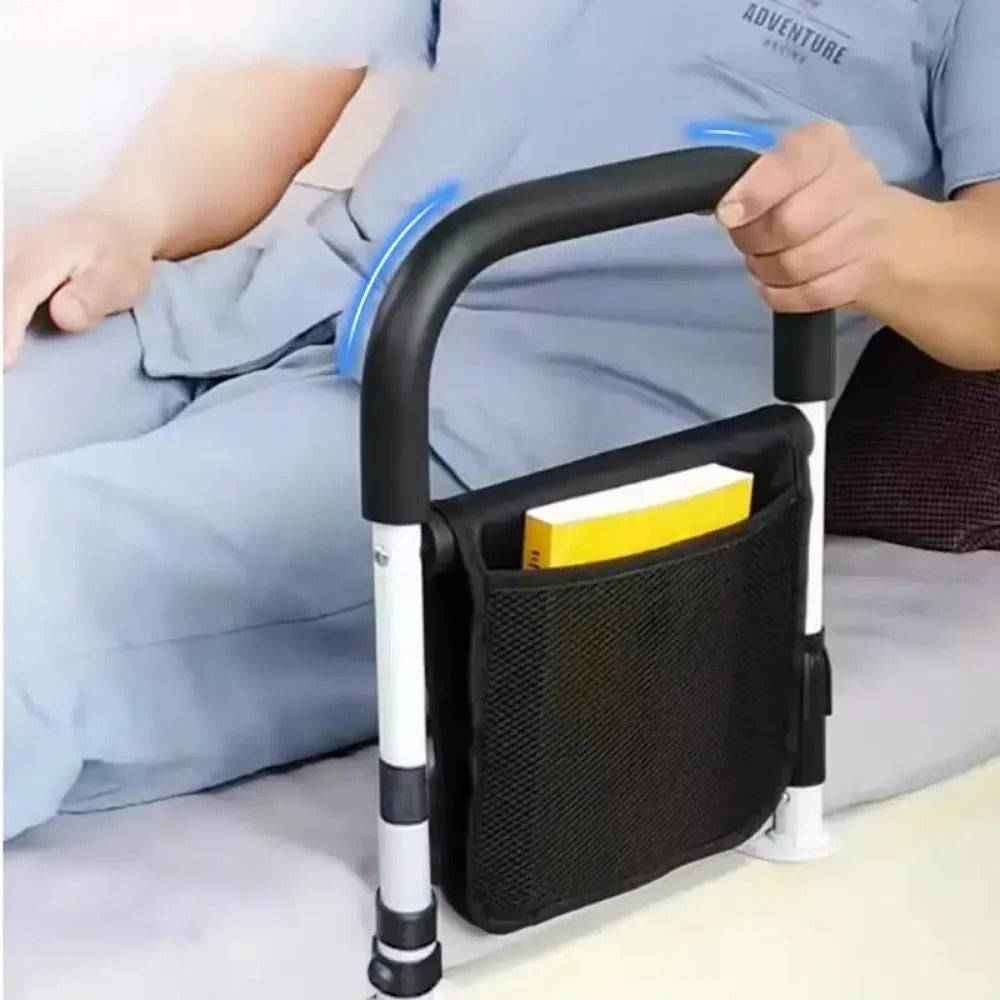 Bezpečnostní zábradlí SafeBed s nastavitelnou výškou pro seniory a domácí použití