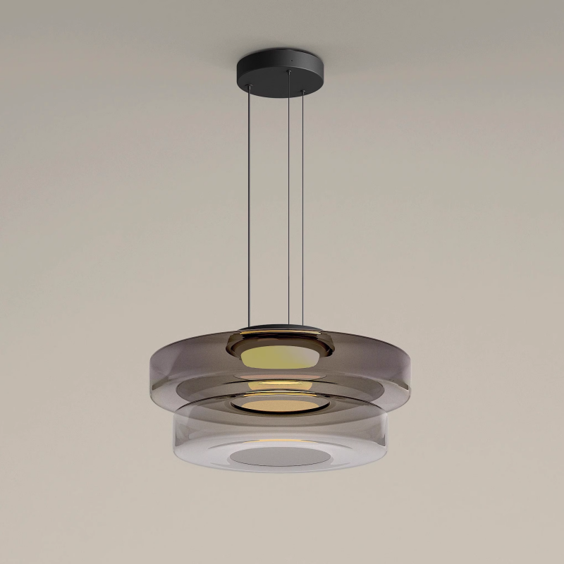 Asteron glaspendel i Bauhaus-stil loftlampe