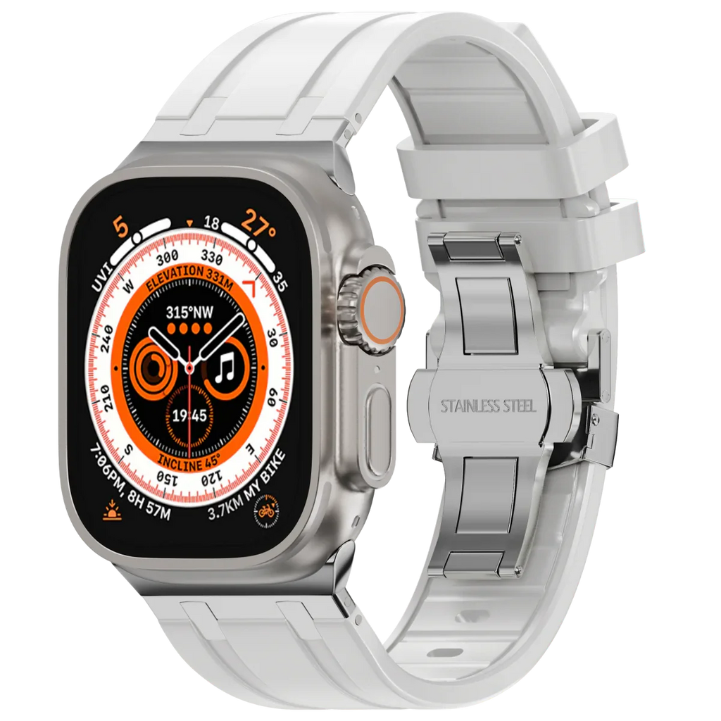 Vellora silikonový pásek s motýlkovou sponou pro Apple Watch | Petprovac